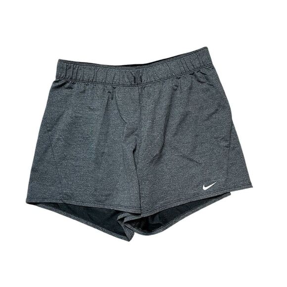 NIKE Dri-Fit Training Shorts Gray Size Medium - Picture 1 of 3